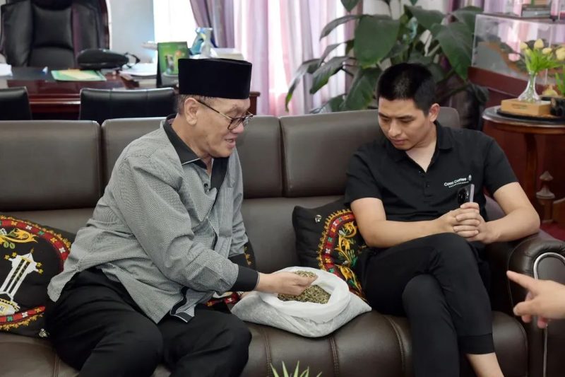 Bupati Bener Meriah Sambut Investor Tiongkok yang ingin Kerjasama Komoditi Kopi Arabika Gayo