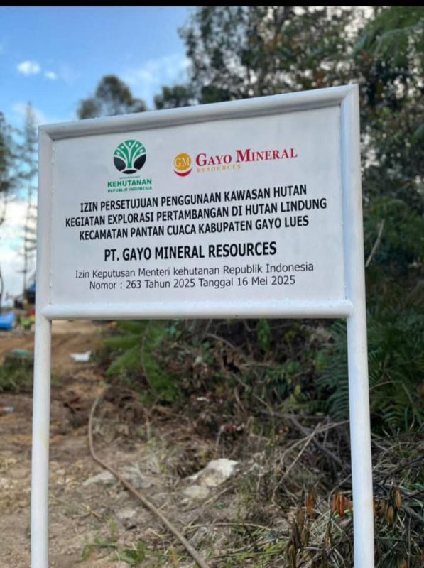 1.400 Hektar Hutan Gayo Lues Akan di Garap Tambang Emas Milik Barkrie Grub, Petani Kopi Arabika Gayo Menjerit…!