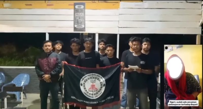 Mahasiwa Laporkan Akun Keber Gayo diduga membungkam demokrasi di aceh tengah